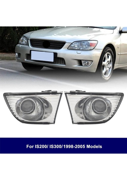 Lexus IS200 IS200 Için Alteza Için Sol Araba Işıkları 300 98-05 Araba Tampon Reflektör Lambası Ön Izgara Sisli Işık Yok (Yurt Dışından)