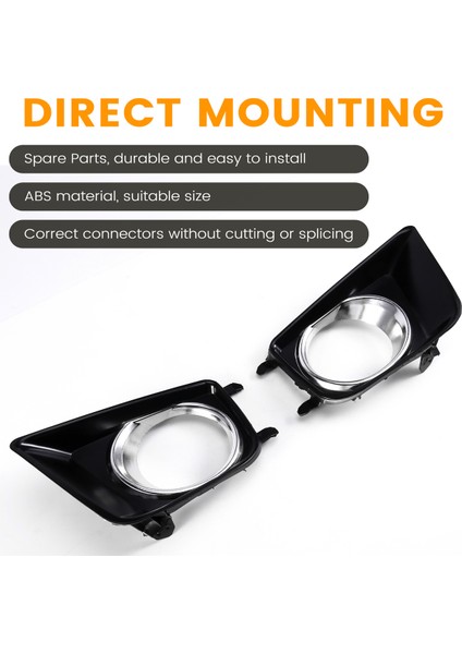 Toyota Tacoma Için 2012-2015 Sol Sol Sis Izgara Kapağı Kaplama 8148104020 8148204020 (Yurt Dışından) indirimleri