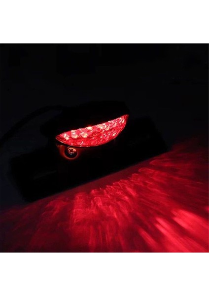 12V Evrensel Motosiklet LED Fren Alay Uçağı Metal Braket Fren Işığı Sayı Tutucu Motosiklet Aksesuarları (Yurt Dışından) modelleri