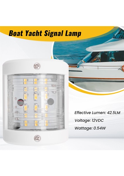 Tekne 12V Stern Işık Navigasyon Işıkları Deniz LED Tekne Işık Yelken Lambası Su Geçirmez Navigasyon Işık Yat Teknesi (Yurt Dışından) indirimleri