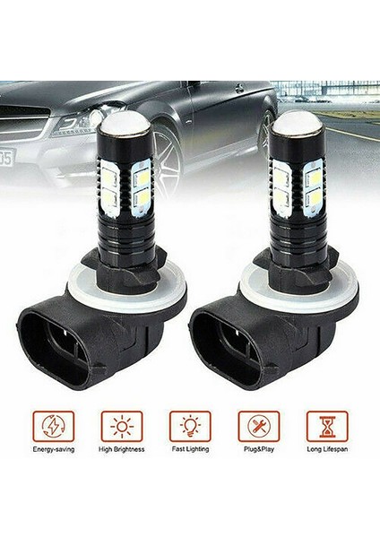 Son Derece Parlak Yüksek Güç 881 881 886 889 Drl Veya Sis Farları Için LED Sis Ampulleri (Yurt Dışından) fırsatları