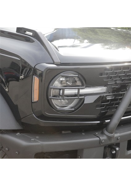 Araba Ön Far Lambası Kapağı Koruyucu Dekorasyon Çıkartmaları (Yurt Dışından)