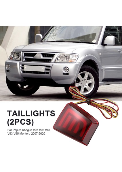 Mitsubishi Pajero (Land Cruiser) V97 V98 V87 V95 V95 Montero 2007-2020, B Için Araba Araba Taşımı Işığı Dönüş Sinyal Işığı (Yurt Dışından) fırsatları