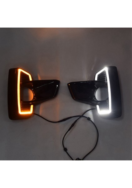 1paır LED Toyota Hılux Revo Rocco 2018-2020 Sarı Dönüş Sinyal Lambası 12V LED Drl Gün Işığı (Yurt Dışından) modelleri