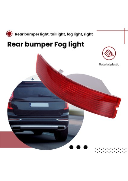 Volvo Için Arka Tampon Işığı XC90 2007-2014 Kuyruk Reflektörü Sis Lambası Sağlıklı 31111185 (Yurt Dışından) indirimleri