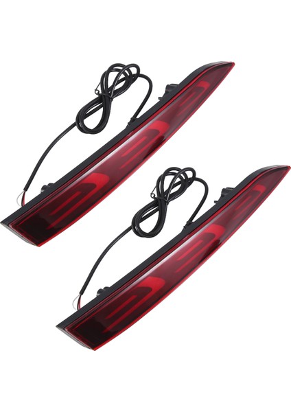 Hyundai Accent 2017-2019 Için LED Arka Tampon Reflektör Fren Fren Sis Lambası Göstergesi Işıklar Arka Lambalar (Yurt Dışından)