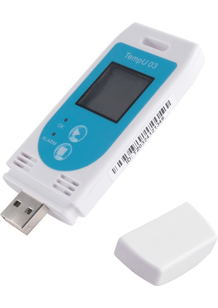 Tempu 03 USB Sıcaklık Nem Veri Günlüğü Yeniden Kullanılabilir Rh Temp Datalogger Kaydedici Nemlendirici Kayıt Ölçer (Yurt Dışından) modelleri