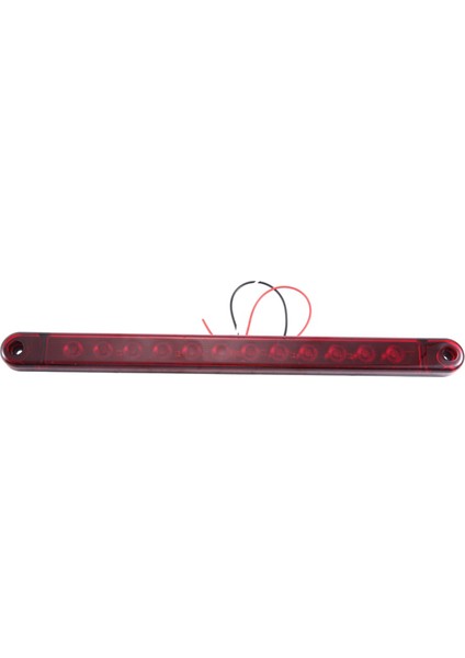 12LED Stop Işık Kuyruğu 12V Fren Lambası Çubuğu Kamyon Trailer Kamyon Otobüs Fren Kimlik Işıkları (Yurt Dışından) fiyatları