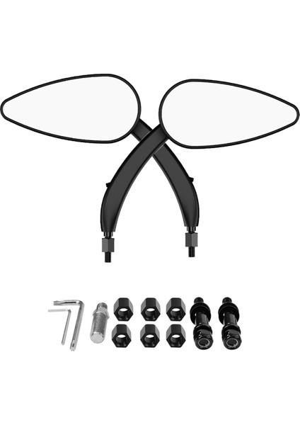 LED Işıkları ile Harley Reversing Ayna Için Motosiklet Dikizli Ayna Yüksek Kaliteli Yepyeni Motosiklet Aksesuarları (Yurt Dışından)