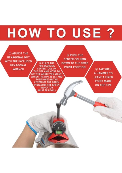 Boru Merkezi Bulucu, Manyetik Merkezleme Başlı Pipefitter Araçları, Boru Takma Aletleri 2.75 Inç Y Şekilli Ayarlanabilir (Yurt Dışından) modelleri