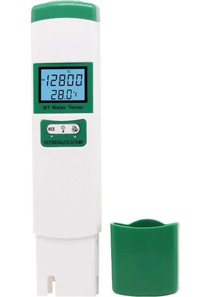 5-1 Arada Su Kalitesi Test Cihazı Ec Tds Tuz Sg Temp Dijital Dedektör Taşınabilir Bluetooth Su Kalite Test Cihazı (Yurt Dışından)