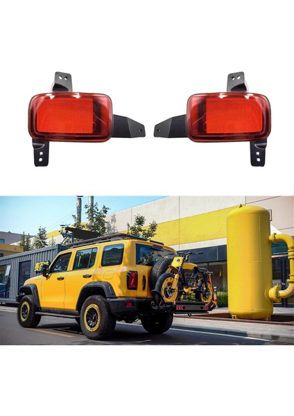 1paır Araç Arak Siste Arka Tammur Işık Fren Işık Durdurma Fren Lambası Harika Duvar Tankı Için 300 Off-Road Edition (Yurt Dışından) fiyatları