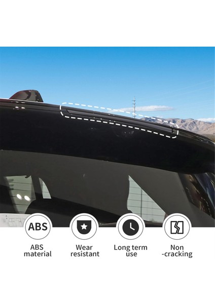 Jeep Grand Cherokee 2021-2024 Için Füme 3. Fren Lambası Kapağı (Yurt Dışından) fırsatları