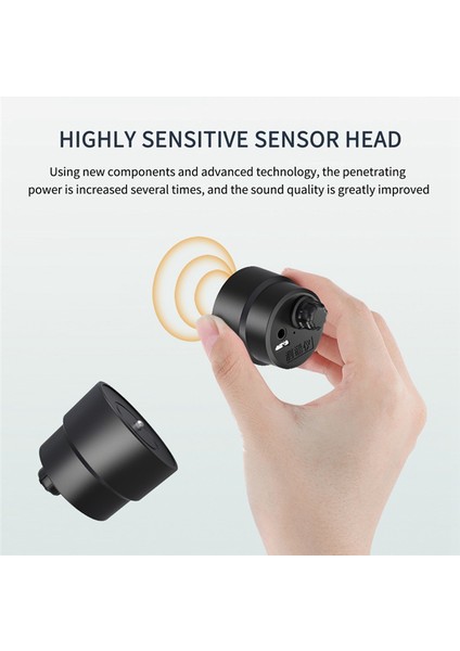 Gelişmiş Sürüm Süper Din Dinleme Ses Amplifikatörü Ahşap Duvarlar, Kapılar, Pencereler Için Kullanılan 180MAH Pil ile (Yurt Dışından) indirimleri