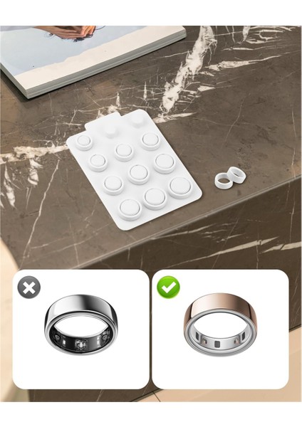 Hassas Uyum Için Akıllı Halka Boyutlandırma Kiti (4-15 Boyutları) -Tapı Sağlık ve Uyku Giyilebilir Halkalar Için Profesyonel Parmak Ölçüm Aracı (Yurt Dışından) modelleri