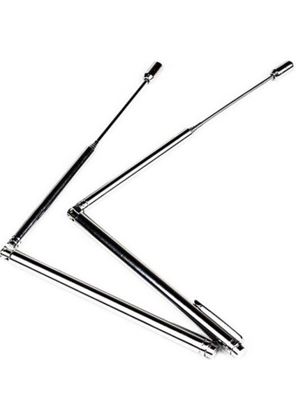 2pcs Taşınabilir Dowsing Çubuk Su Dedektörü Aracı Ayarlanabilir Çubuklar Esnek Ilahi Su Ruhu Hayalet Altın Gömülü Öğeler (Yurt Dışından)