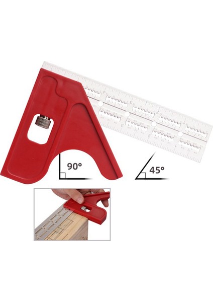 Ağaç Işleme Alüminyum Alaşım Kombinasyon Kaliperleri Ağaç Işleme Hattı Işaretleme Ayarlanabilir Cetvel Hassas Donanım Araçları (Yurt Dışından) fiyatları