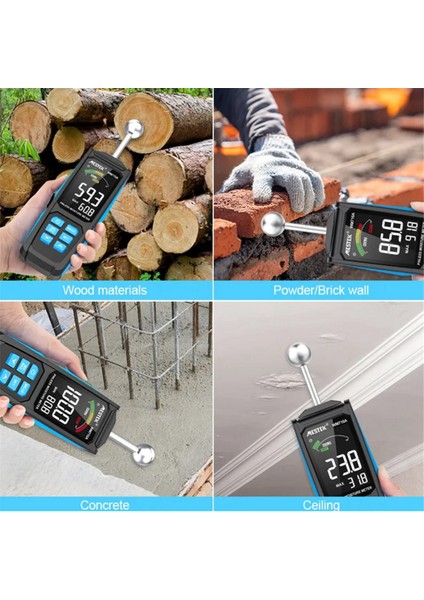 Mestek Dijital Ahşap Nem Ölçer Ahşap Nem Dedektörü Nem Test Cihazı Temassız Nem Test Cihazı (Yurt Dışından) fırsatları