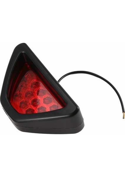 F1 Style 12 LED Arka Kuyruk Freni Durdurma Işık Üçüncü Flaş Kırmızı Lens Drl Sis Lambası (Yurt Dışından) fiyatları