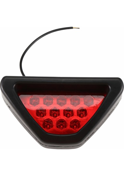 F1 Style 12 LED Arka Kuyruk Freni Durdurma Işık Üçüncü Flaş Kırmızı Lens Drl Sis Lambası (Yurt Dışından) modelleri