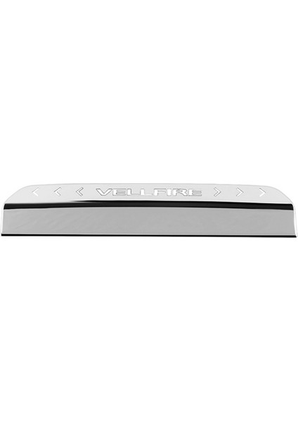 Toyota Vellfire Için 40 Serisi 2023+ Yüksek Montajlı Fren Işığı Üçüncü Fren Kuyruk Işık Döşeme Paslanmaz Çelik Uçak Gümüş (Yurt Dışından)