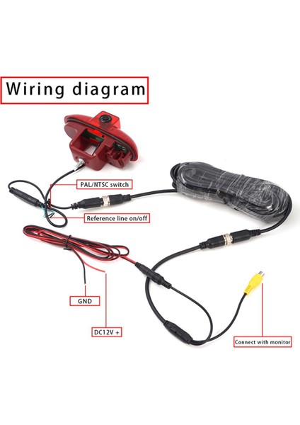 Yedek Fren Işığı Ters Arka Görünüm Kamerası Opel Vivaro/traic 2001-2014 Için Cmos Cmos (Yurt Dışından) fırsatları