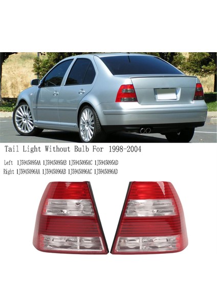 Vw Baolai Için Ampul Olmayan Kuyruk Işığı Jetta Mk4 1998-2004 Arka Fren Işık Muhafazası Sağ (Yurt Dışından) fırsatları