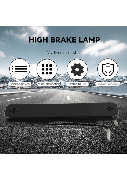 Araba Yüksek Montaj LED Üçüncü Mola Işık Arka Durdur Tail Işık Lambası Ford Transit Mk7 2006-2014 5128002 7C1613N408AC (Yurt Dışından) fırsatları