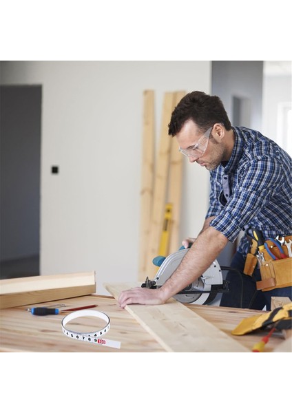 3 Parçalı Kendi Yapışkanlı Bant Maddesi, 39 Inç Sol ve Sağ Metal Metrik Bant Ölçütü, 78 Inç Merkezden Yan Okuma Bandı (Yurt Dışından) fırsatları