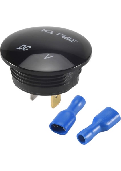 5V-25V Dc Voltmetre LED Dijital Ekran Paneli Monte Yuvarlak Su Geçirmez Araba Motosiklet Araba (Yurt Dışından) fiyatları