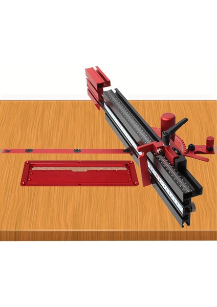 75 Tip Teleskoping Alüminyum Profil Yönlendirici Çit T-Track Tablo Testere Çit Ağaç Işleme T-Yöresi Mıter Trach Fıce B (Yurt Dışından) indirimleri