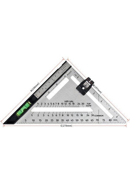 2pcs Yüksek Hassasiyetli Paslanmaz Çelik Ahşap Işleme Ölçüm Cetvel 90 Derece 45 Derece Çıkarılabilir Taban Ahşap Işleme Cetvel (Yurt Dışından) modelleri