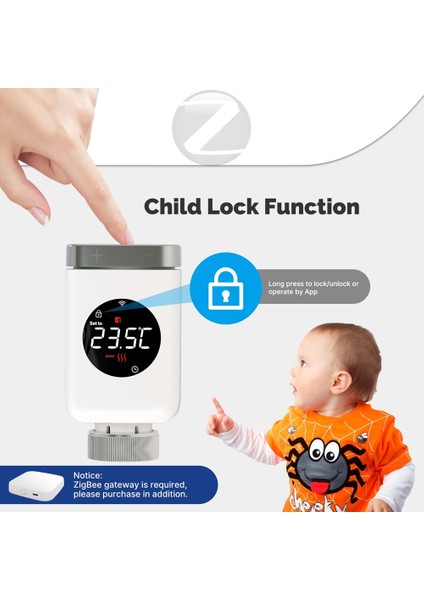 Smart Zigbee Termostatik Radyatör Vanası Trv Programlanabilir Uygulama Alexa Google Home Için Uzak Sıcaklık Denetleyicisi (Yurt Dışından) indirimleri