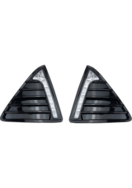 Ford Focus Için Araba LED Gündüz Çalışan Fog Lambası 3 Mk3 2012-2014 Drl Aksesuarları (Yurt Dışından)