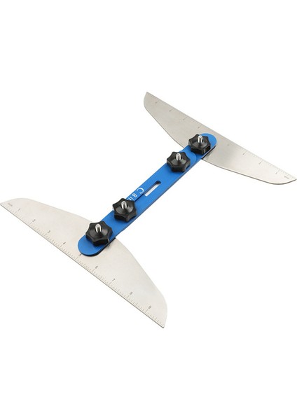 Teleskopik Katlanabilir Merdiven Sırtı Gösterge Şablonu Araçları Alüminyum Alaşım Açısı Cetveli Ölçüm Ahşap Aksesuarları (Yurt Dışından)