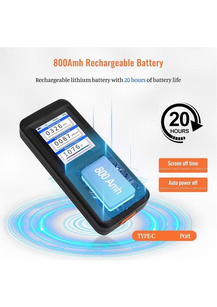 Emf Metre, Şarj Edilebilir Dijital Elektromanyetik Alan Radyasyon Dedektörü El Dijital LCD Emf Dedektörü (Yurt Dışından) fırsatları