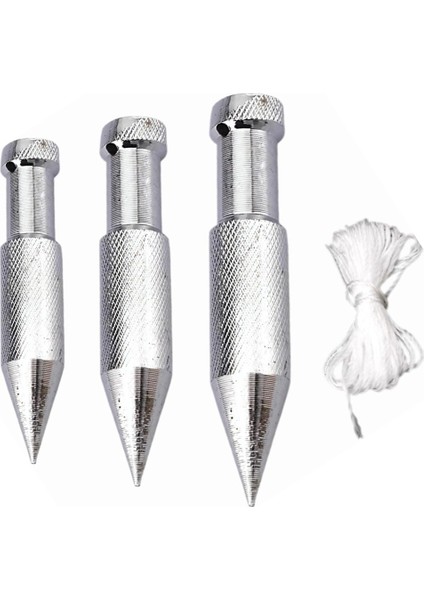 3pcs String ile Plumb Bob, Çelik Çılı Bob, Yüksek Hassas Dikey Bina Ölçüm Aracı, Lineman Araçları (Yurt Dışından) fiyatları