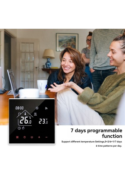 Tuka Sıcak Zemin Termostatı 16A Akıllı Wifi Sıcaklık Kontrolörü Su Isıtma Ev Için Uzaktan Kumanda Termostat (Yurt Dışından) modelleri