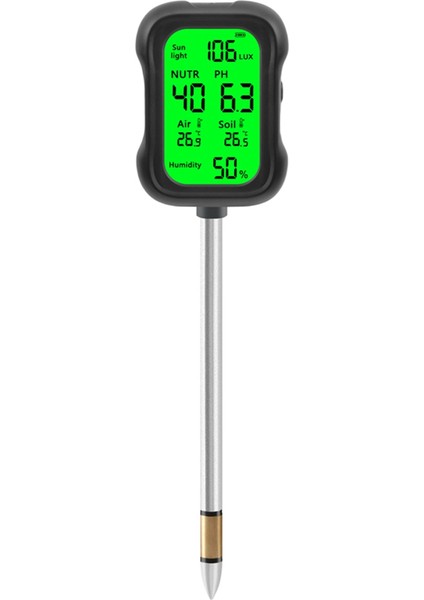 Doğru Lüks ve Nem Ekranı Olan Bitkiler Için Işık Sensörü ile Toprak Nem Ölçer (Yurt Dışından)