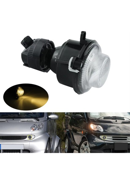 Akıllı Fortwo Için 1pcs 450 1998-2007 Sol Tam Tampon Sis Lamba Ampul 0002902V00 (Yurt Dışından) indirimleri