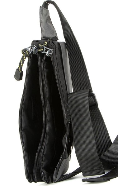 Sürdürülebilir Şıklık:Çok Gözlü Su Geçirmez Doğa Dostu Bel Çantası Gri