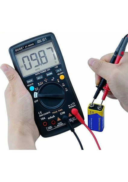 Bıde ZT-300AB Dijital Multimetre Kablosuz Teknolojisi Ampermetre True Rms Otomatik Rang Akıllı Analog Voltmetre Kondansatör Test Cihazı (Yurt Dışından) indirimleri