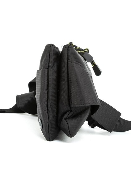 Sürdürülebilir Şıklık:Çok Gözlü Su Geçirmez Doğa Dostu Bel Çantası Siyah modelleri