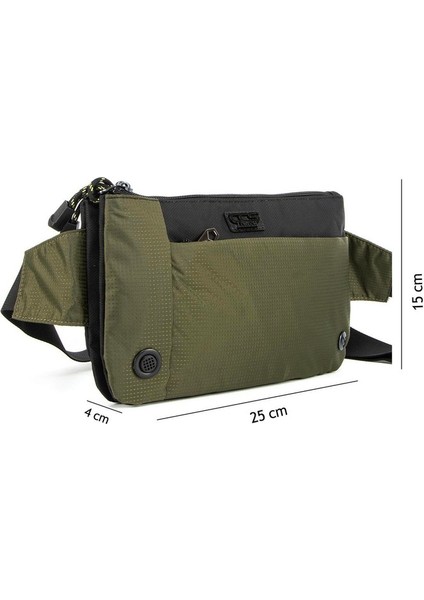 Sürdürülebilir Şıklık: Çok Gözlü Su Geçirmez Doğa Dostu Bel Çantası Haki fiyatları