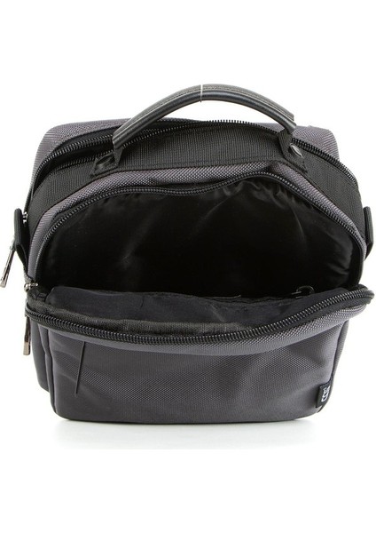 Su Geçirmez Çok Bölmeli El ve Omuz Çantası Gri