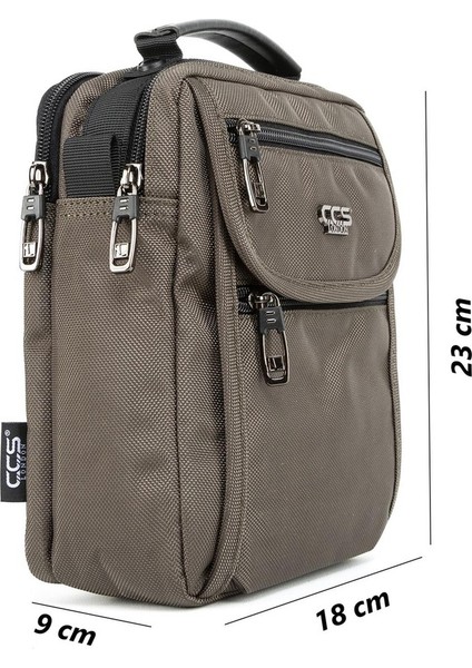 Su Geçirmez Çok Bölmeli El ve Omuz Çantası Kahverengi fiyatları