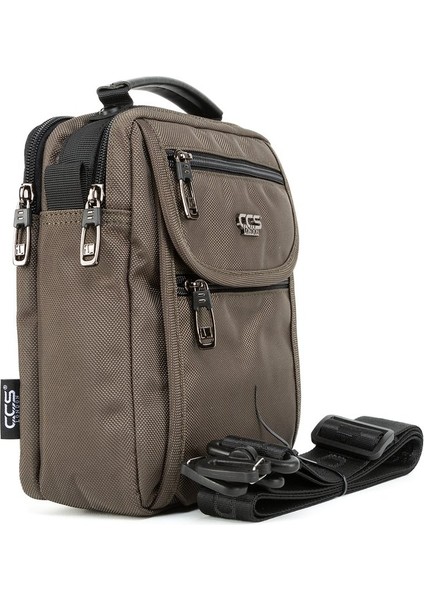 Su Geçirmez Çok Bölmeli El ve Omuz Çantası Kahverengi modelleri