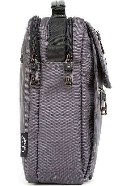 Su Geçirmez Çok Bölmeli El ve Omuz Çantası Gri modelleri