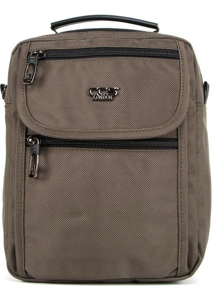 Su Geçirmez Çok Bölmeli El ve Omuz Çantası Kahverengi