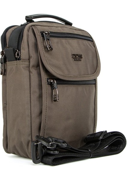 Su Geçirmez Çok Bölmeli El ve Omuz Çantası Kahverengi modelleri